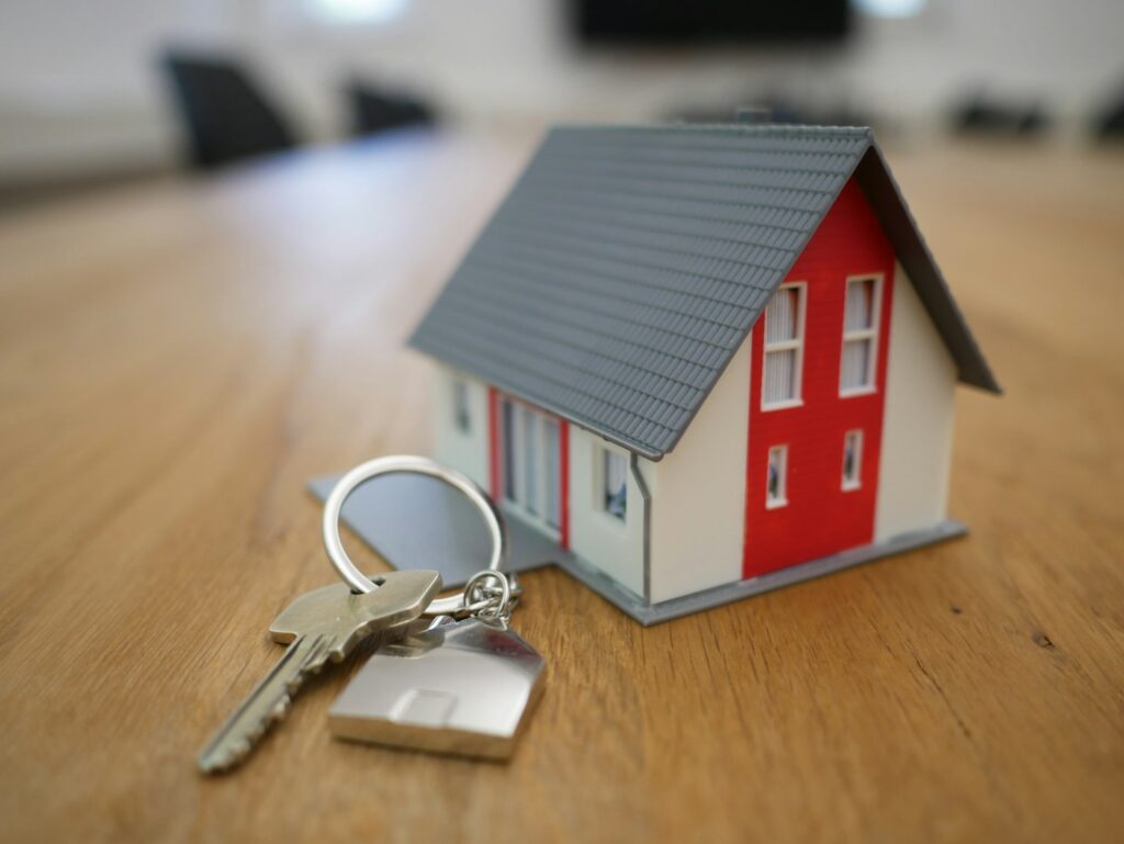 House keys for new tenants